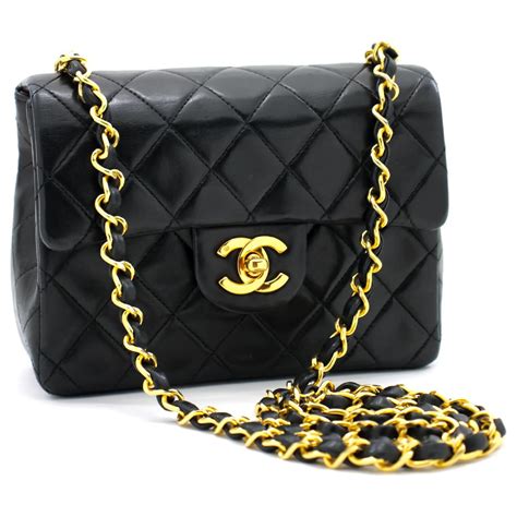 borsa classica piccola chanel nera|Borsa classica .